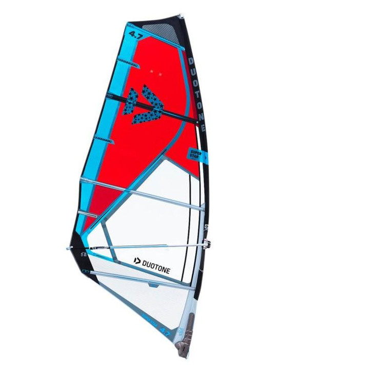 Duotone Superstar de 2021 en destock - Voile de freewave polyvalente